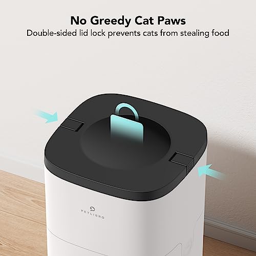 PETLIBRO Automatic Cat Feeder, Automatic Cat Food Dispenser with Timer Interactive Voice Recorder, Auto Cat Feeder with 1-4 Meals Control Dry Food