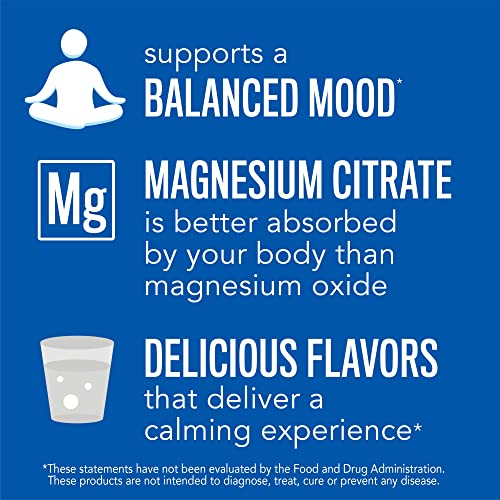 Natural Vitality CALM Magnesium Supplement Drink Mix Plus Calcium, Anti-Stress Drink Mix Powder, With Calcium, Vegetarian & Non-GMO, Raspberry Lemon, 8 oz